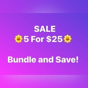 🌼5for$25🌼Sale! Bundle and save! Up to‎ 5lbs